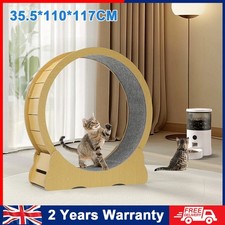 Wooden Cat Exercise Wheel