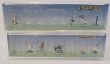 10x FALLER N GAUGE HAND PAINTED LAYOUT FIGURINES 155003 155201 PART SETS