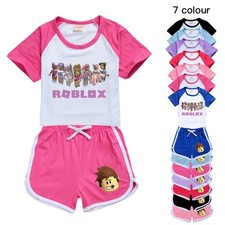 New Boys Girls Shorts T-shirt
