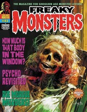 FREAKY MONSTERS 41  New! Like the original Famous Monsters Magazine only better!