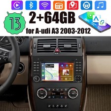 FOR B200 2008-2017 A-Class Car Stereo Radio Android 13 GPS SatNav WIFI 2GB+64GB