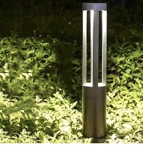 Outdoor led post circular lawn - circular,
