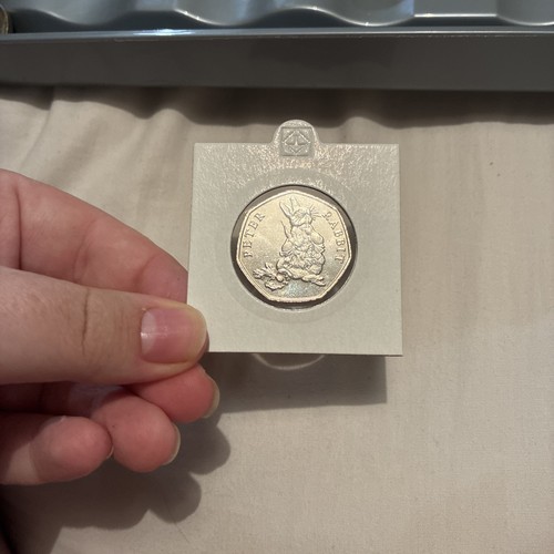 Peter rabbit 2018 50p coin - 2018,