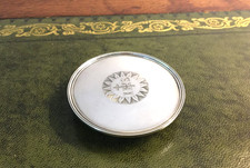 Antique Solid Silver Travelling Communion PATEN - London 1834 - Reily & Storer