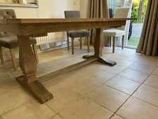 Oak Dining Table 6 - 12 Seater Oak Table 