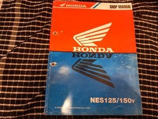 HONDA NES125 (Y) & NES150 (Y) SCOOTER ORIGINAL 2000 FACTORY WORKSHOP MANUAL 2000