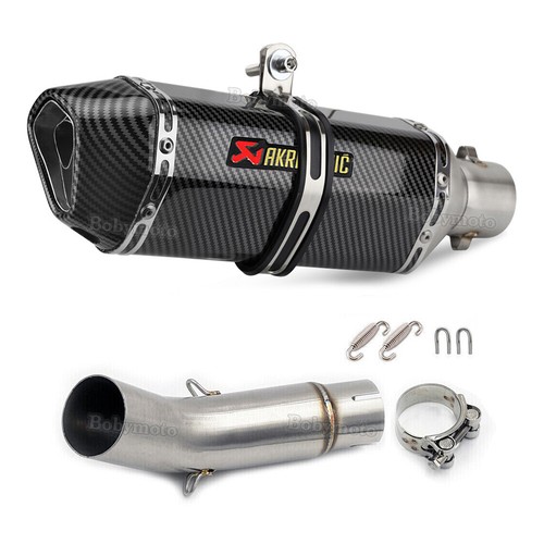 Motorcycle exhaust muffler - exhaust, mid