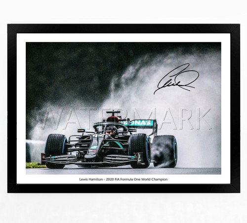 Lewis hamilton signed - lewis, print