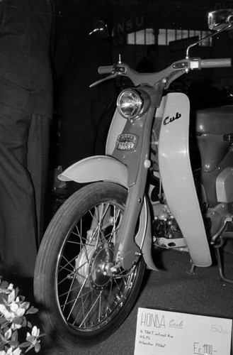 Honda cub moped motor show - 50,