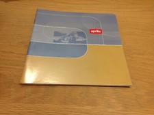 Aprilia Range  Replica Sales Brochure motorcycle Bike RS250 RSV1000 RS50 
