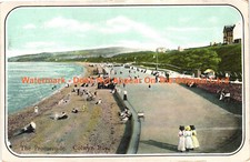 Promenade Colwyn Bay Wales C.W. Faulkner Postcard 