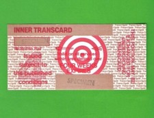 Greater Glasgow PTE - Trans Clyde Inner Transcard 4 week Travel Ticket - c. 1980