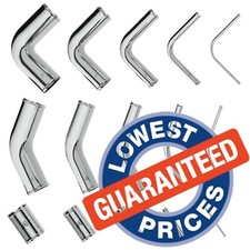 Alloy Elbow Pipe 45 90 Degree Straight Length Hose Joiner Aluminium Intercooler