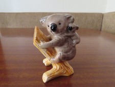 VINTAGE GOEBEL KOALA BEAR & BABY ANIMAL FIGURINE