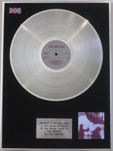 The smiths platinum disc - the,