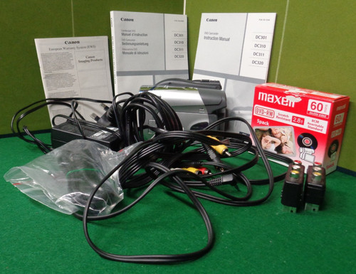 Canon dc311 handheld dvd - dc311,