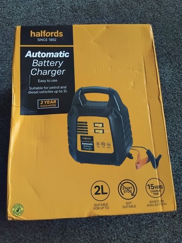 Halfords automatic car battery - automatic,