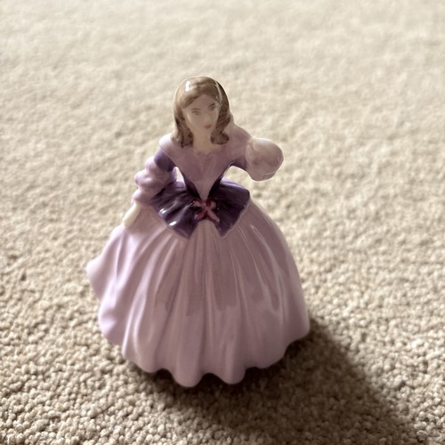 Coalport miniature lady - coalport,