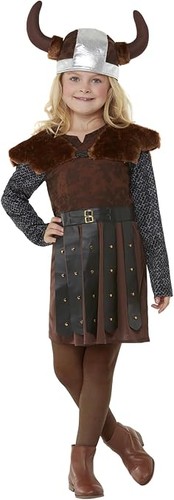 Girls viking princess costume - girls,