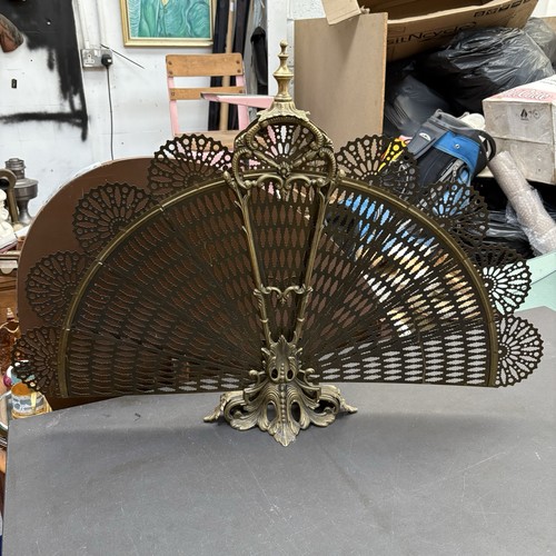 Vintage brass ornate hollywood - brass,