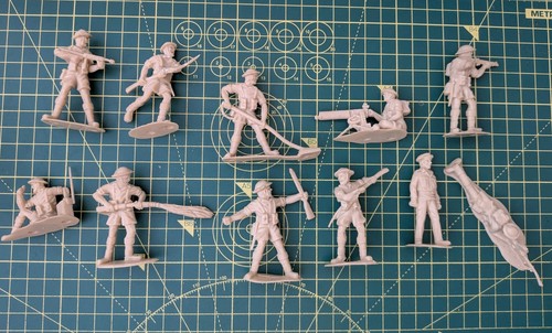 Timpo toy soldiers - british, 8th