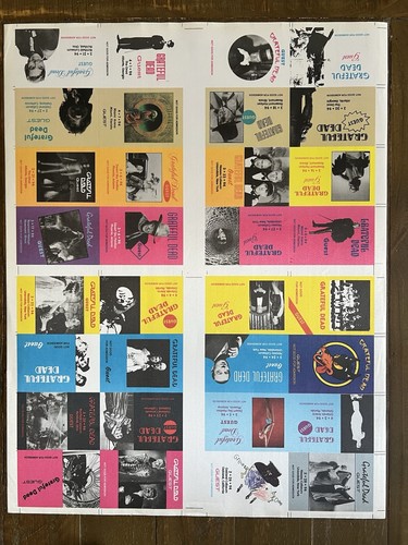 Grateful dead backstage pass - grateful,