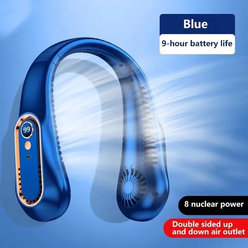 Portable neck fan - neck,