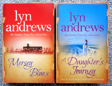 2 x LYN ANDREWS Women's Historical Fiction Book Bundle (Headline 1995-2008)