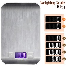 10kg Digital Kitchen Scales LCD Food Weight Postal Scale Electronic Balance