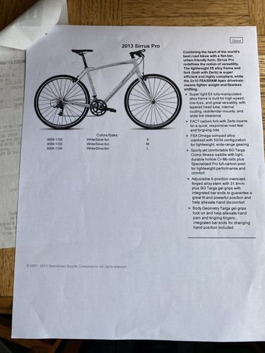 Specialized 2013 sirrus pro - specialized,