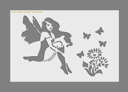 Fairy flowers butterflies - fairy,