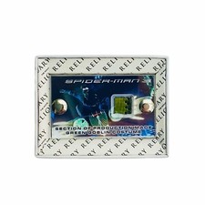 Movie Prop display Spiderman 3 Production Green Goblin costume section & COA