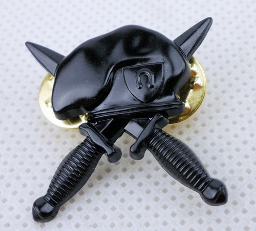 Soldier fortune hat pin - hat,