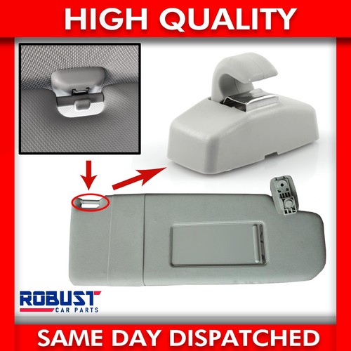 Sun visor hook clip - sun, bracket