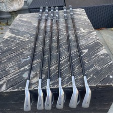 Ping G400 Irons LW+GW to 7 Irons BLUE DOT SENIOR SHAFTS NEW GRIPS R/H GOLF SET