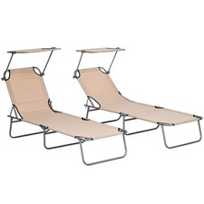 Outdoor Foldable Sun Lounger