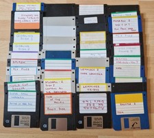 Floppy Disk 3.5" Bundle Used x 40 Sold as Untested Blanks