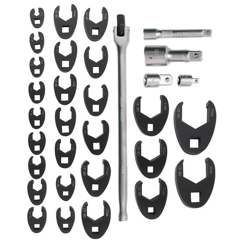 Piece crow foot wrench set - foot,