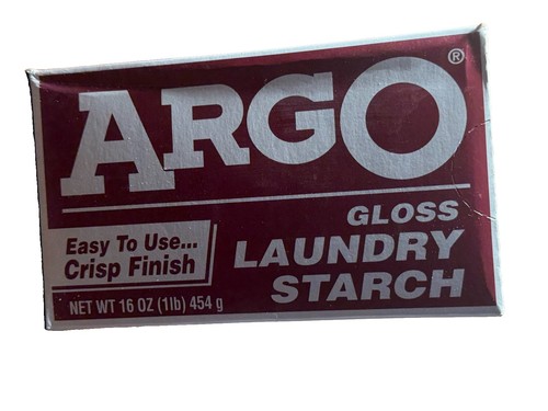 Argo gloss laundry - starch, red
