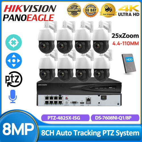 Hikvision 8ch poe - cctv, system
