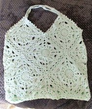 Handmade Crochet Tote Bag In