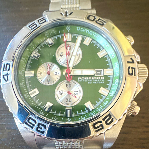 Poseidon men chronograph 50m - men's,