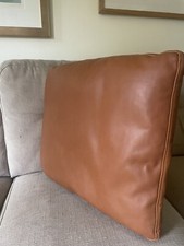 OLE WANSCHER LEATHER CUSHION FOR CARL HANSEN COLONIAL SOFA danish