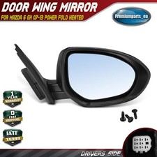 Electric Door Wing Mirror Drivers Side for Mazda 6 GH 07-13 Power Fold Heated