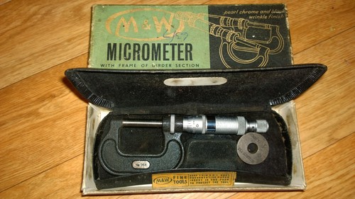 Moore and wright micrometer