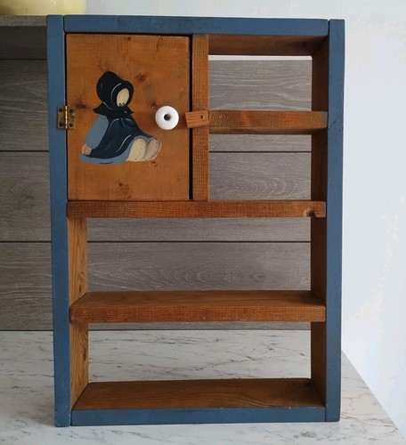 Vintage folkart wood wall - folkart,