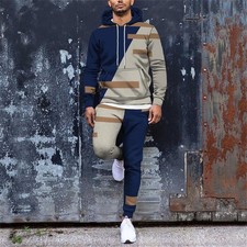 Mens Sweatsuits 2 Piece Hoodie
