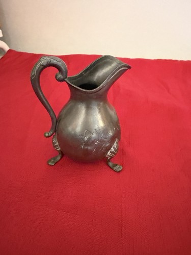 Vintage pewter jug - vintage,