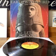 EARTH WIND & FIRE Let’s Groove 1981 Vinyl 12” Single Long Version A1/B1 Disco