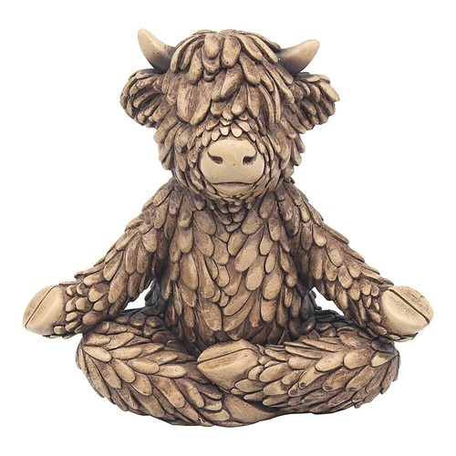 Hughie highland cow - cow, zen